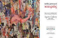 Nello Petrucci Agora gallery New York April 2017